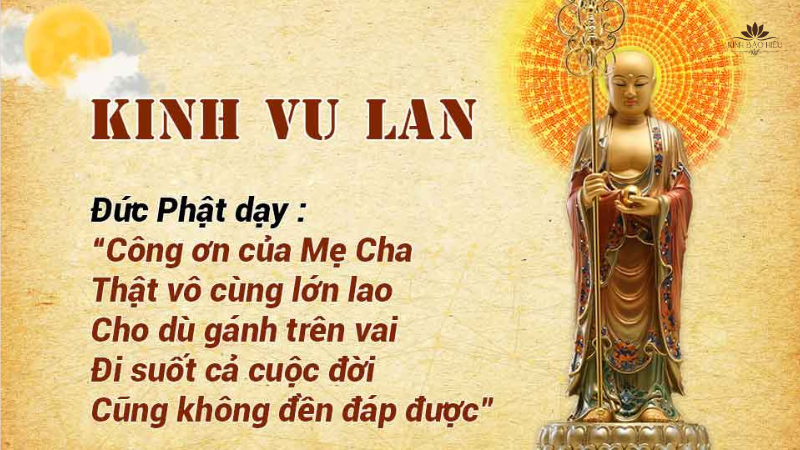 Kinh Vu Lan báo hiếu trọn bộ