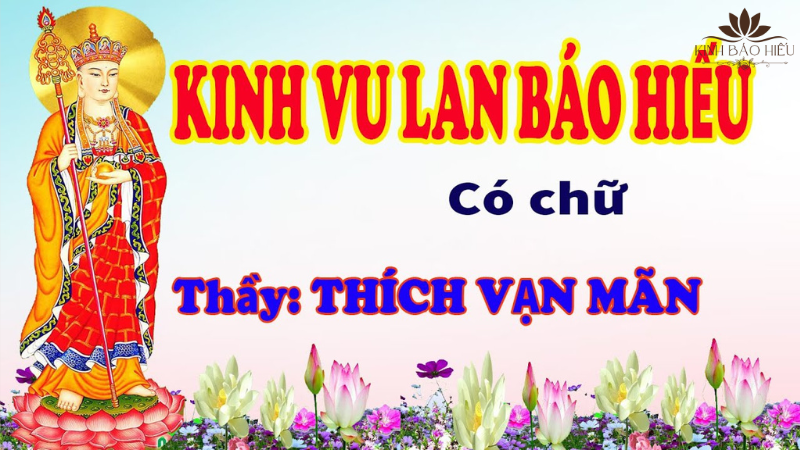 kinh vu lan báo hiếu có chữ